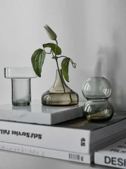 Orrefors Midsummer Mini Vase Water Avens, 82 mm Transparent Discount
