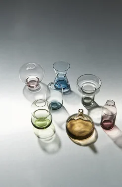 Orrefors Midsummer Mini Vase Water Avens, 82 mm Transparent Discount