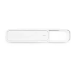 Brabantia MindSet Toilet paper holder with shelf, Mineral Fresh White Outlet