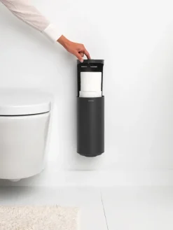 Brabantia MindSet Toilet roll holder, Mineral Infinite Grey Discount