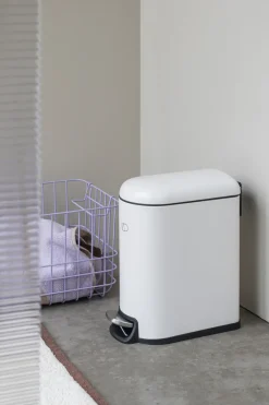 Mette Ditmer Mini-Walther pedal bin 5 L, Off- White Clearance