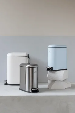 Mette Ditmer Mini-Walther pedal bin 5 L, Steel Silver-coloured New