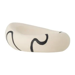 Bloomingville Minna bowl 11x14 cm, Nature White Discount
