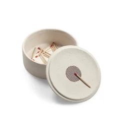 Serax Mira candlestick/storage box, Beige Outlet