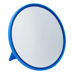 Design Letters Mirror Mirror table mirror Ø21 cm, Cobalt Blue Outlet