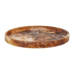 Ferm Living Mist decorative tray Ø30 cm, Sugar Kelp Brown New
