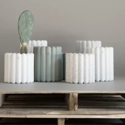 DBKD Mist flower pot large Ø19x27 cm, White Sale