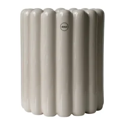 DBKD Mist flower pot medium Ø19x23 cm, Shiny mole Beige Hot