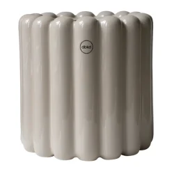 DBKD Mist flower pot small Ø19x19 cm, Shiny mole Beige Clearance