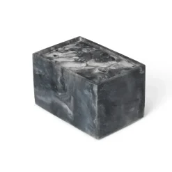 Ferm Living Mist storage box 10x15 cm, Charcoal Grey Clearance