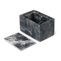 Ferm Living Mist storage box 10x15 cm, Charcoal Grey Clearance