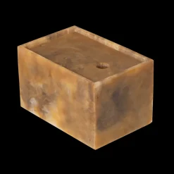 Ferm Living Mist storage box 10x15 cm, Sugar kelp Brown Best