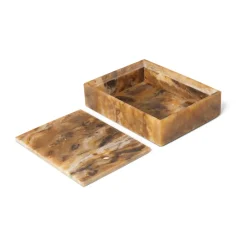 Ferm Living Mist storage box 15x20 cm, Sugar kelp Brown Sale