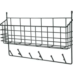 Maze Mitten Shelf, Black