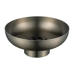 Blomus MIYABI vase M Ø23 cm, Burned Metal Brown Hot