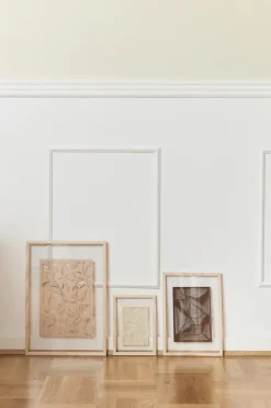 MOEBE ash frame A3 31.9x44.1 cm, Transparent. Wood. Black BrownBlack Online