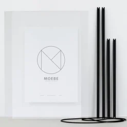 MOEBE Frame A3 31,7x44 cm, Black Hot