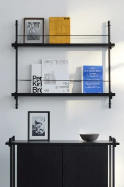 MOEBE magazine rack, - Black Clearance