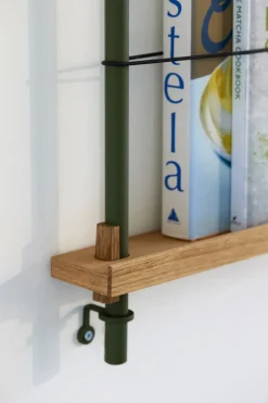 MOEBE magazine rack, Oak- Green Outlet