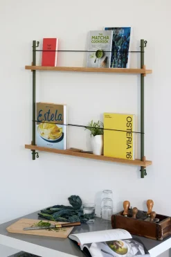 MOEBE magazine rack, Oak- Green Outlet