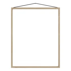 MOEBE oak frame 40x50 cm, Transparent. Wood. Black BrownBlack Best
