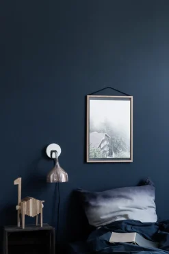 MOEBE oak frame 40x50 cm, Transparent. Wood. Black BrownBlack Best