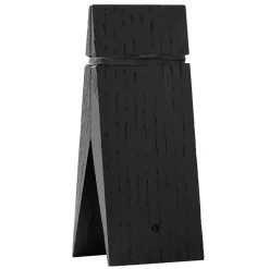 MOEBE Pinch wooden clip, painted oak Black