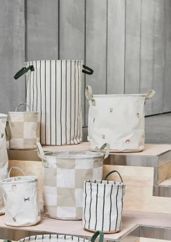 OYOY Moira storage basket medium Ø32x32 cm 2 pieces, Multi Outlet