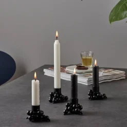 Gejst Molekyl candlestick 4, Black Clearance