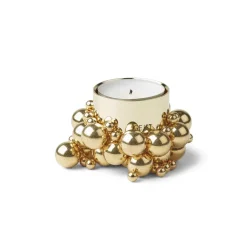 Gejst Molekyl lantern, brass Gold-coloured Clearance