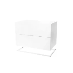 Zweed Molto 560 drawer module, including metal frame White Hot