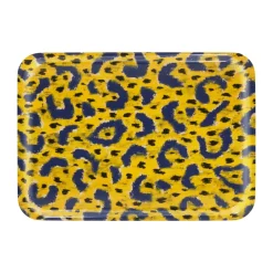 Hem Monster tray Medium 37x53 cm, Ochre -grey-black Yellow Sale