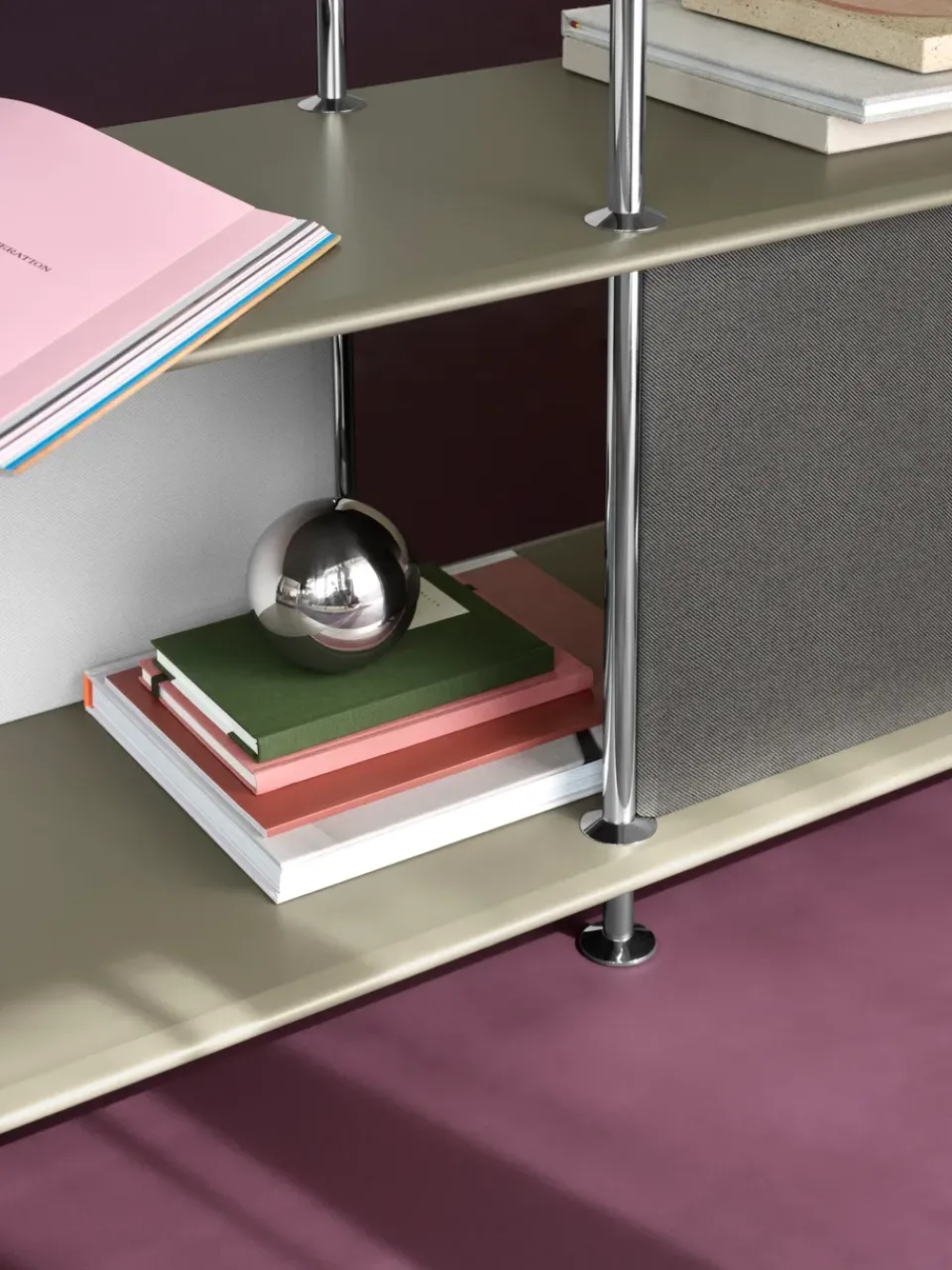 Montana Free 555000 shelf, 144 Fennel structured-chrome GreenSilver-coloured Hot