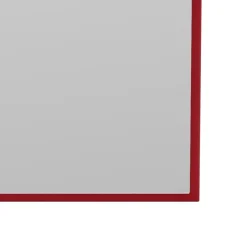 Montana square mirror 69.6x69.6 cm, Beetroot Red Outlet
