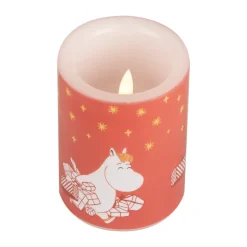 Muurla Moomin block candle LED 10 cm, Gifts Red Hot