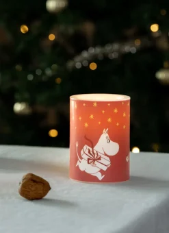 Muurla Moomin block candle LED 10 cm, Gifts Red Hot