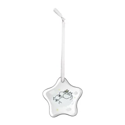 Muurla Moomin decorative hanging ornament, Snorkmaiden and Moomin Transparent Online