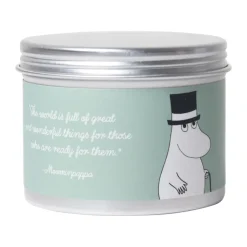 Pluto Design Moomin scented candle small 20 h, Moominpappa Green Online
