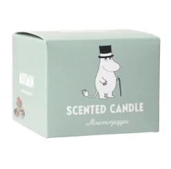 Pluto Design Moomin scented candle small 20 h, Moominpappa Green Online