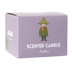 Pluto Design Moomin scented candle small 20 h, Snufkin Purple New