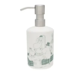 Moomin Arabia Moomin soap dispenser, Bath time green-white GreenWhite Sale