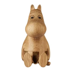 Dsignhouse x Moomin Moomin Wooden Decoration Moominmamma 10 cm, OAK (FSC) Beige Discount
