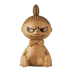 Dsignhouse x Moomin Moomin wooden decoration Little My 8 cm, OAK (FSC) Beige Clearance