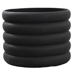 DBKD Mud flower pot , Large, Ø 20 cm Black Online