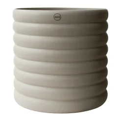 DBKD Mud plant pot mole, XL, Ø27 cm Beige Clearance
