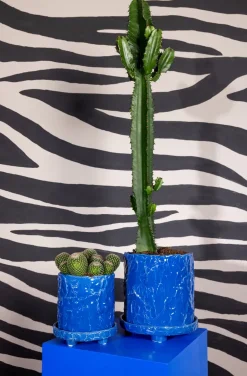 Byon Muddy pot L Ø23 cm, Blue Discount