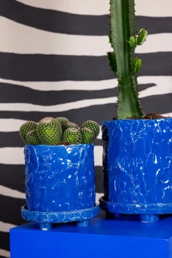 Byon Muddy pot L Ø23 cm, Blue Discount