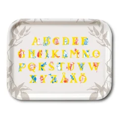 Opto Design Mumin ABC tray, 20x27 cm White Outlet