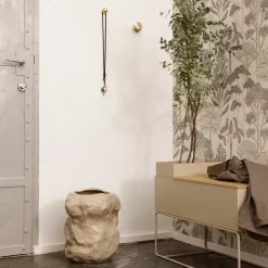 Ferm Living Mushroom hook, brass Gold-coloured Best