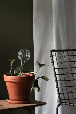 Muurla self-watering pot 28 cm, clear Transparent Clearance